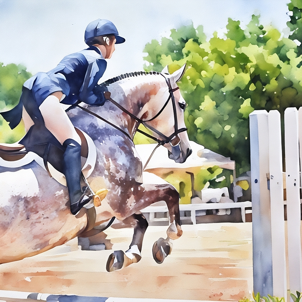 Fine Art Equestrian Print "Derby Day" by Sandra Boos Photography 10x10